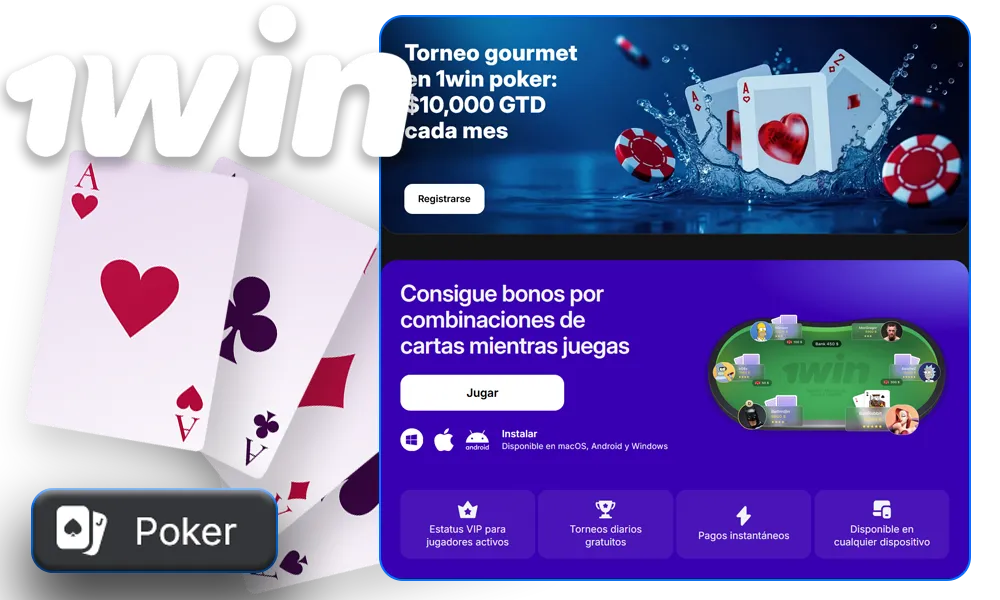 Póquer en 1win